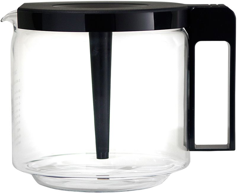 Moccamaster glaskanna med svart lock för KBG-, KBGC- och CD-seriens kokare