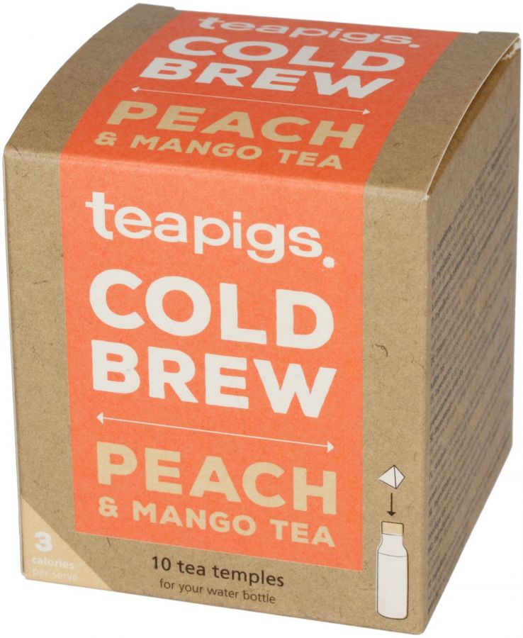 Teapigs Cold Brew Peach & Mango, 10 tepåsar