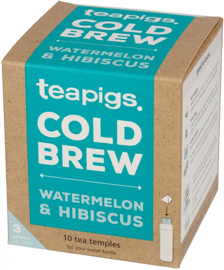 Teapigs Cold Brew Watermelon & Hibiscus, 10 Tea Bags