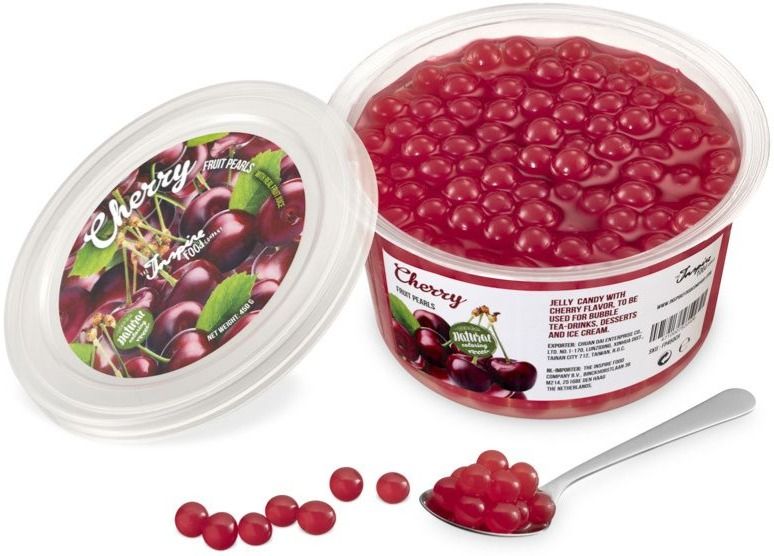 TIFC TIFC Boba Bubble Tea bubbelte-pärlor, Cherry 450 g
