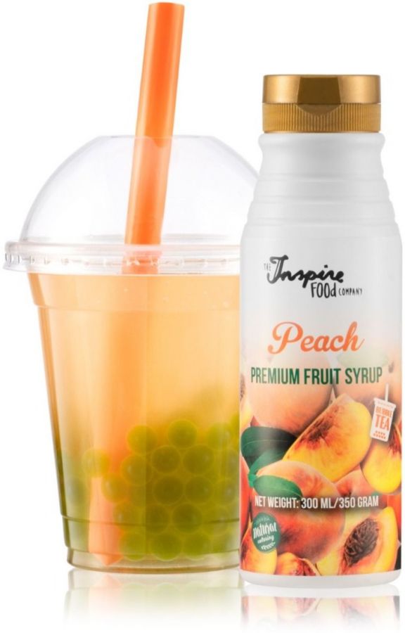 TIFC  Bubble Tea Syrup Peach 300 ml