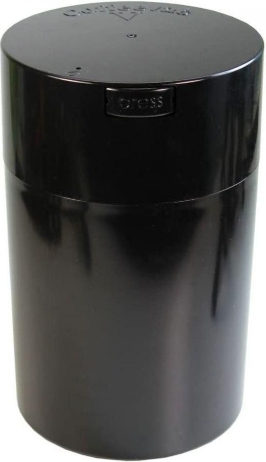 TightVac CoffeeVac V förvaringsburk 500 g, svart