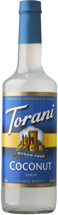 Torani Sugar Free Coconut Syrup 750 ml