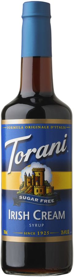 Torani Sugar Free Irish Cream sockerfri smaksirap 750 ml