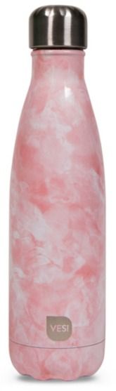 VESI VESI Pink Quartz 500 ml dricksflaska i rostfritt stål