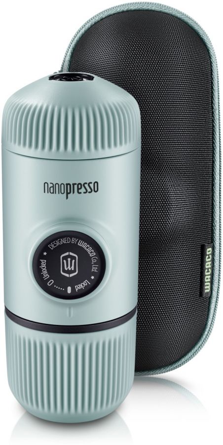 Wacaco Wacaco Nanopresso Elements Arctic Blue - bärbar espressobryggare + skyddsfodral