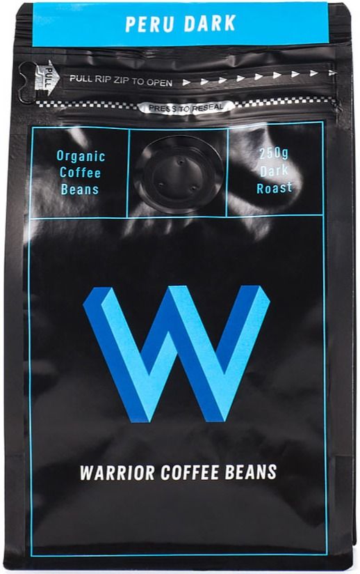 Warrior Warrior Coffee Peru Dark 250 g kaffebönor