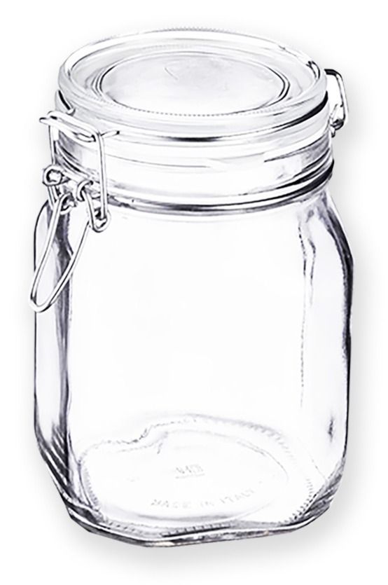 Westmark Glass Jar With Flip-Top Lid 2 l