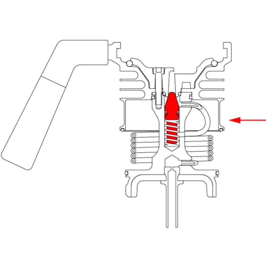 9Barista Valve Pin & Seal -ventilstift och tätning