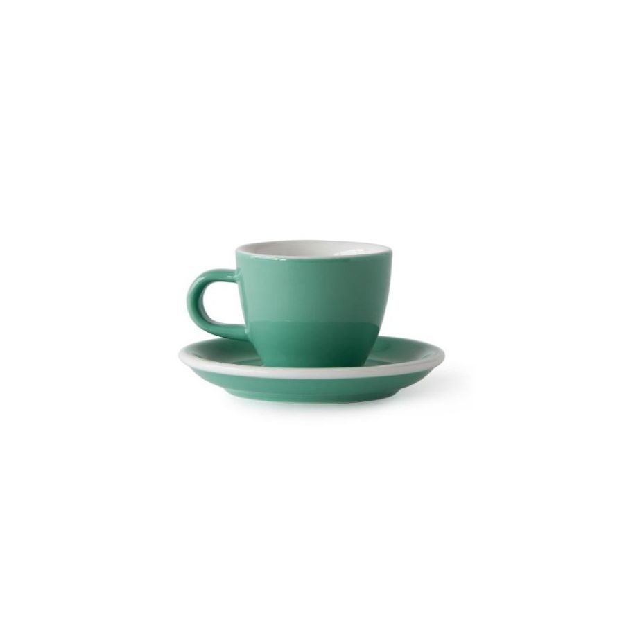 Acme Demitasse Espresso kopp 70 ml + fat 11 cm, Feijoa Green