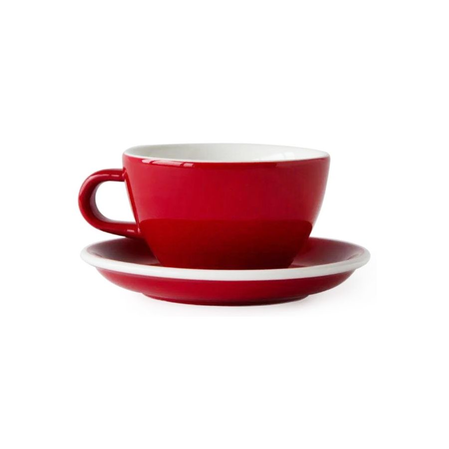 Acme Large Latte kopp 280 ml + fat 15 cm, Rata