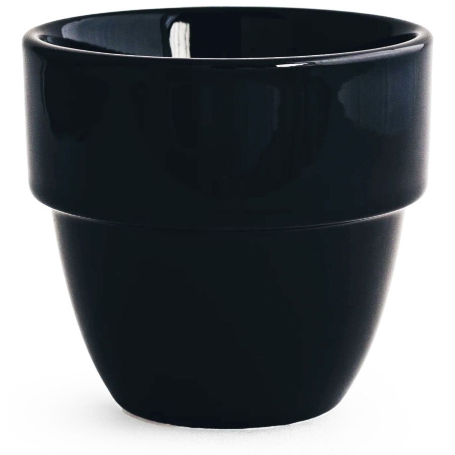 Acme Taster Cup Tall svart tastingkopp, Penguin / Kōkako 002
