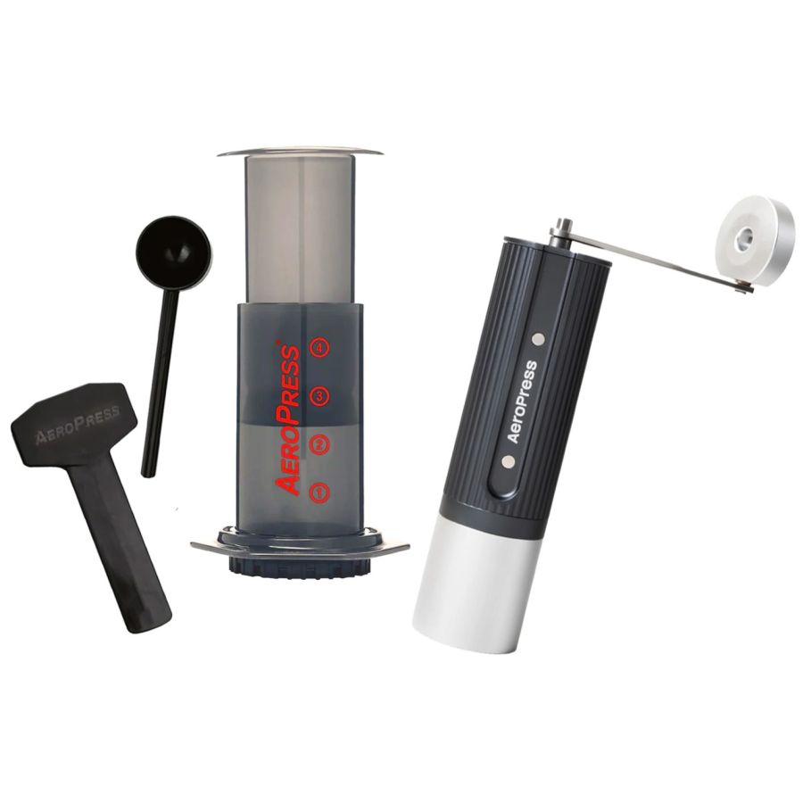 AeroPress Original kaffebryggare + AeroPress kaffekvarn