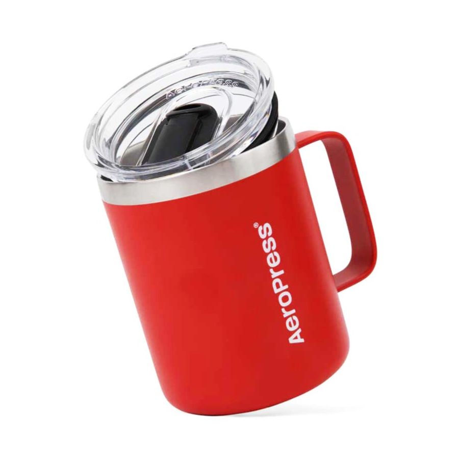 AeroPress termosmugg 350 ml, röd