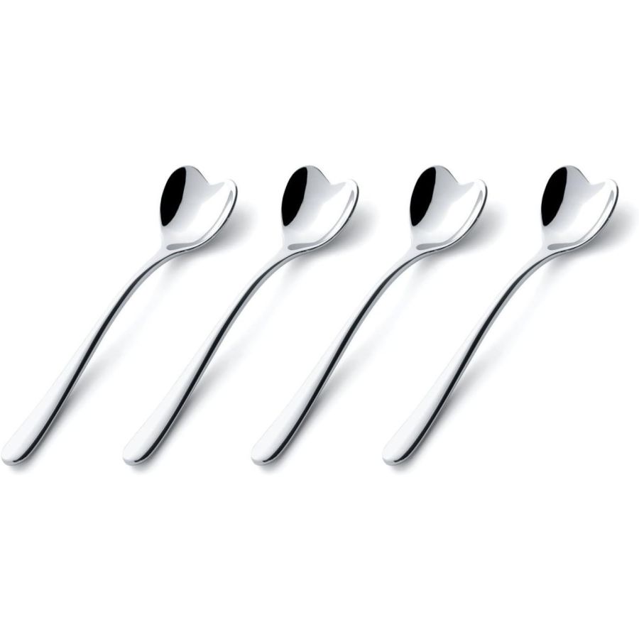 Alessi Big Love hjärtformade glass-skedar 4 st.