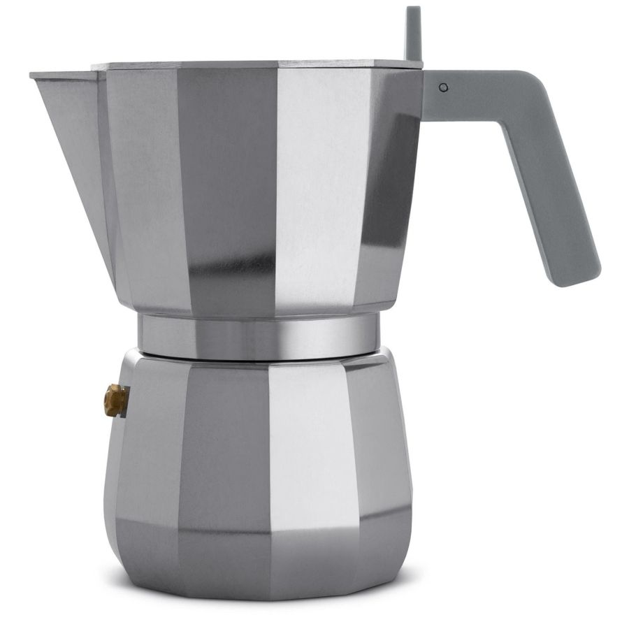 Alessi DC06 Moka mokabryggare, 6 koppar