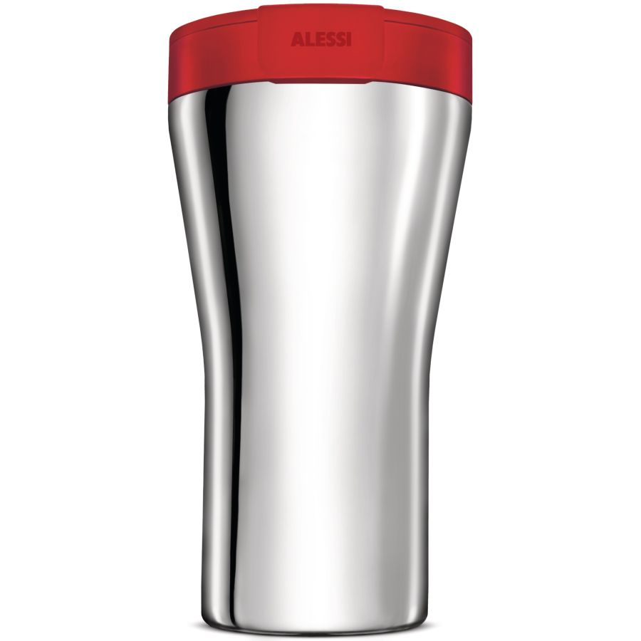 Alessi GIA24 Caffa resetermosmugg 400 ml, röd