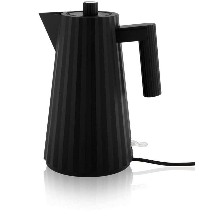 Alessi MDL06 Plissé vattenkokare 1,7 l, svart