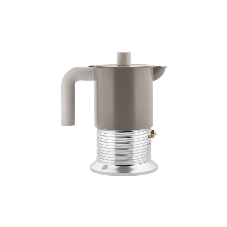 Alessi Vite PM01/6 WG mokabryggare för induktion 6 koppar, grå