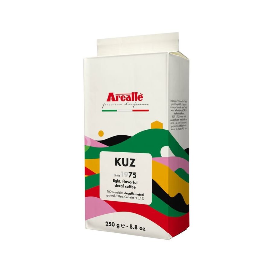 Arcaffe Kuz Decaffeinated Coffee 250 g Ground