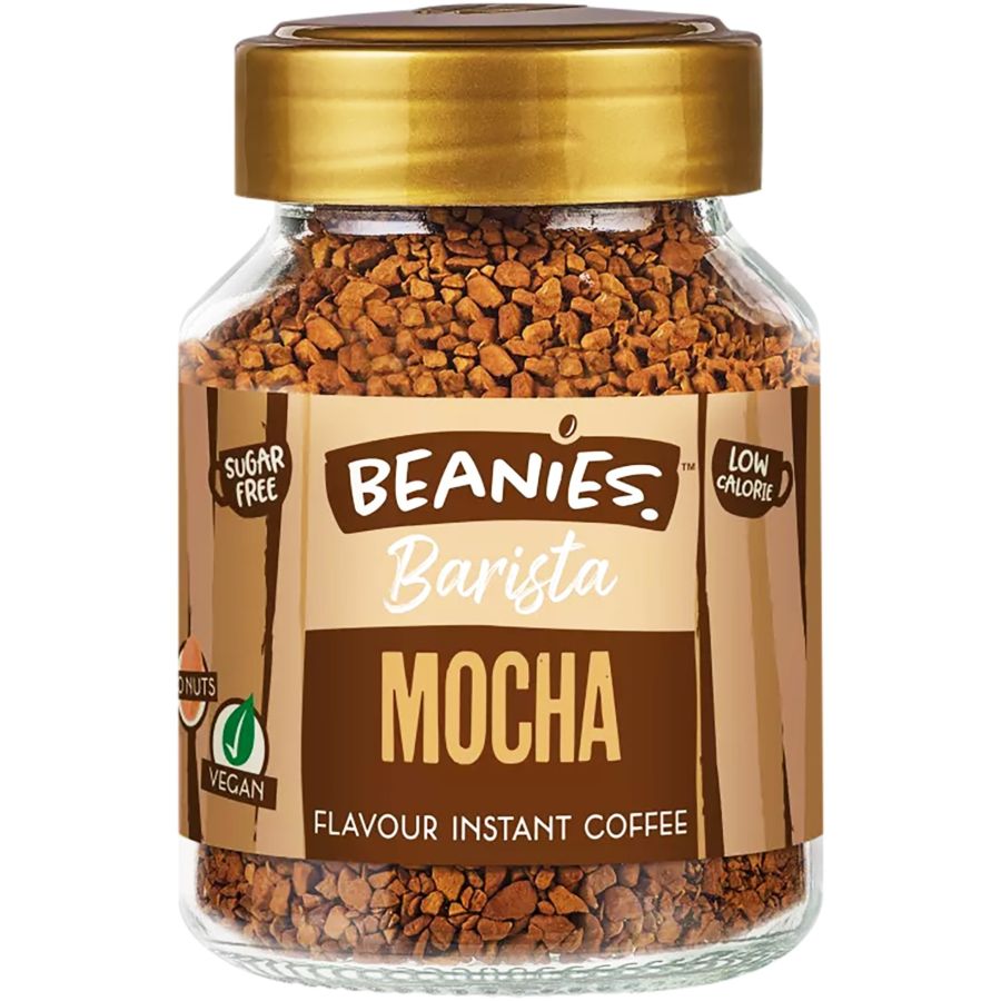 Beanies Barista Mocha smaksatt snabbkaffe 50 g