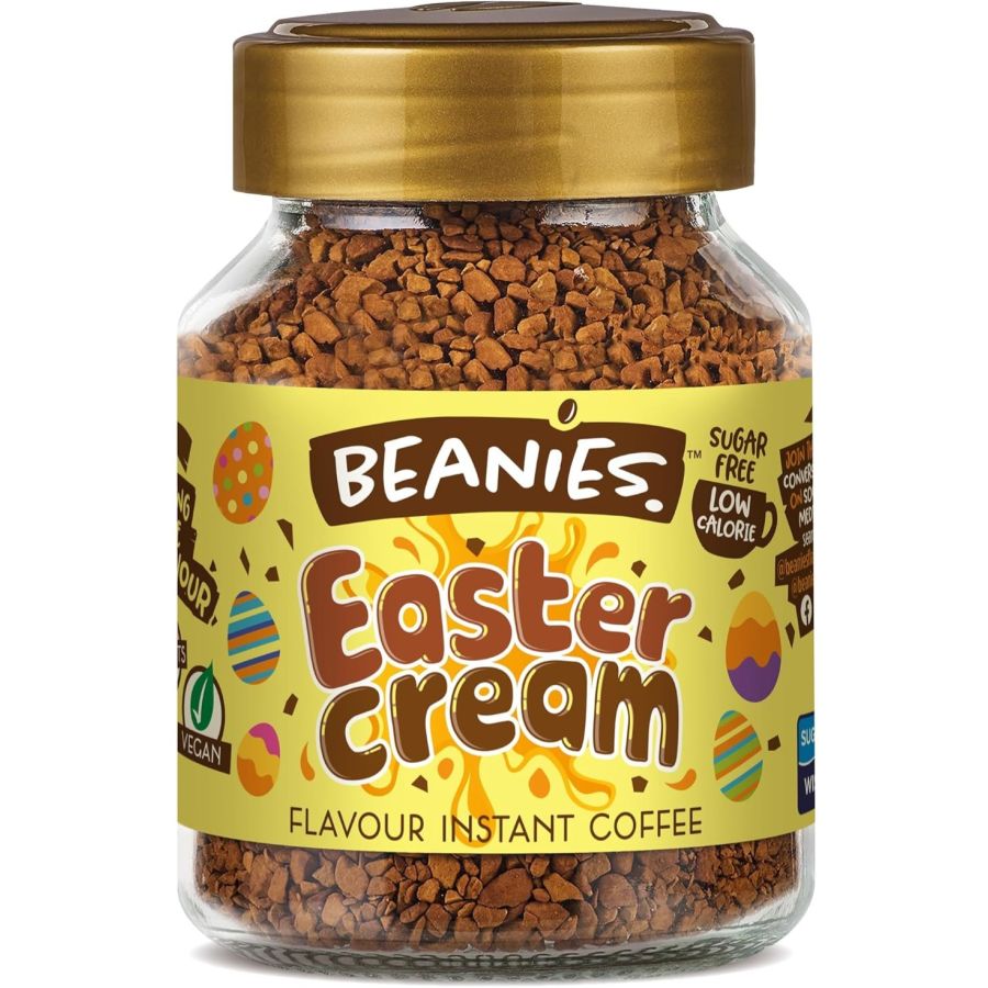 Beanies Easter Cream Flavoured Instant Coffee 50 g