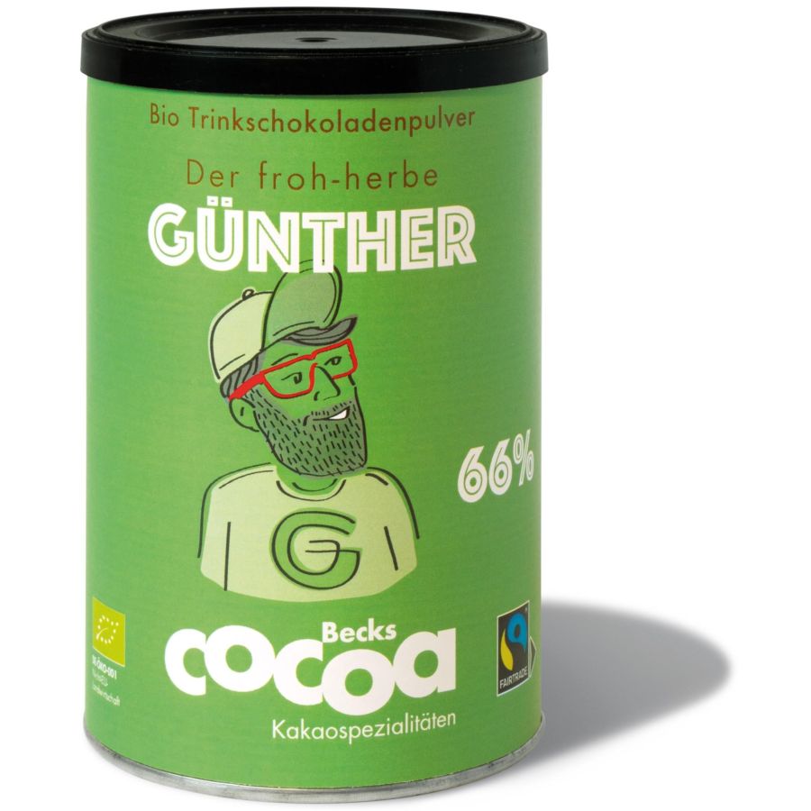 Becks Günther 66 % ekologisk kakao 300 g