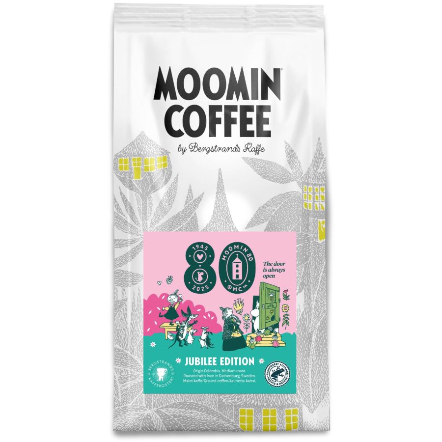 Bergstrands Moomin 80 Year Jubilee Edition 250 g Ground Coffee