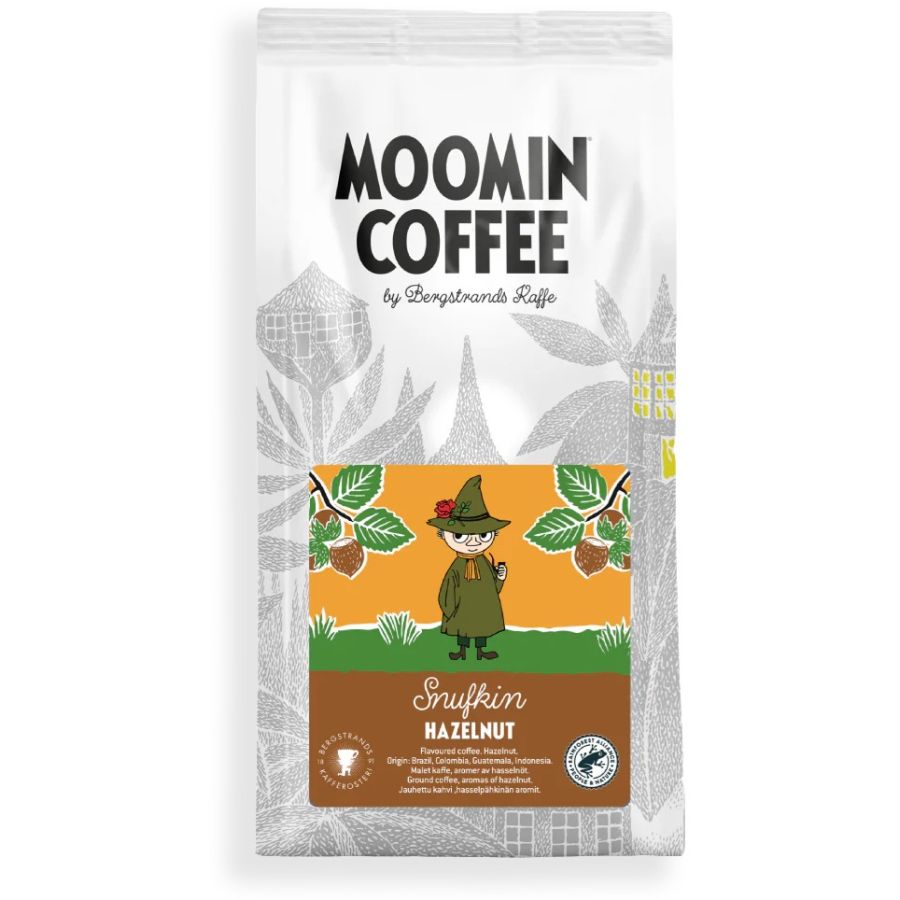 Bergstrands Snufkin Hazelnut smaksatt kaffe 250 g bryggmalet
