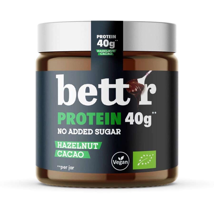 Bett'r Organic Protein Spread With Hazelnut & Cocoa 250 g