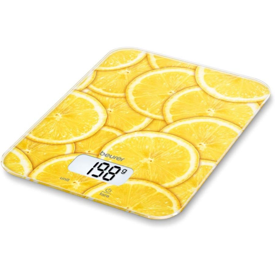 Beurer KS 19 Kitchen Scale, Lemon