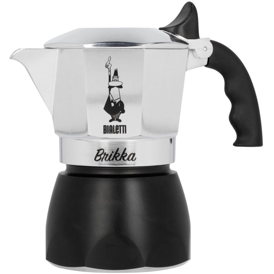 Bialetti Brikka Restyling mokabryggare, 2 koppar