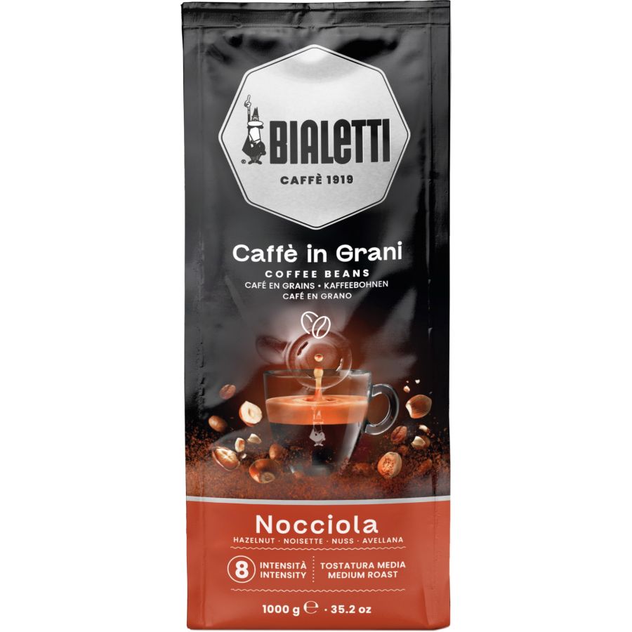 Bialetti Caffè In Grani Nocciola 1 kg kaffebönor