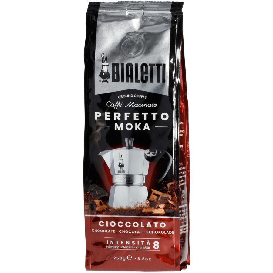 Bialetti Perfetto Moka Cioccolato Ground Coffee 250 g