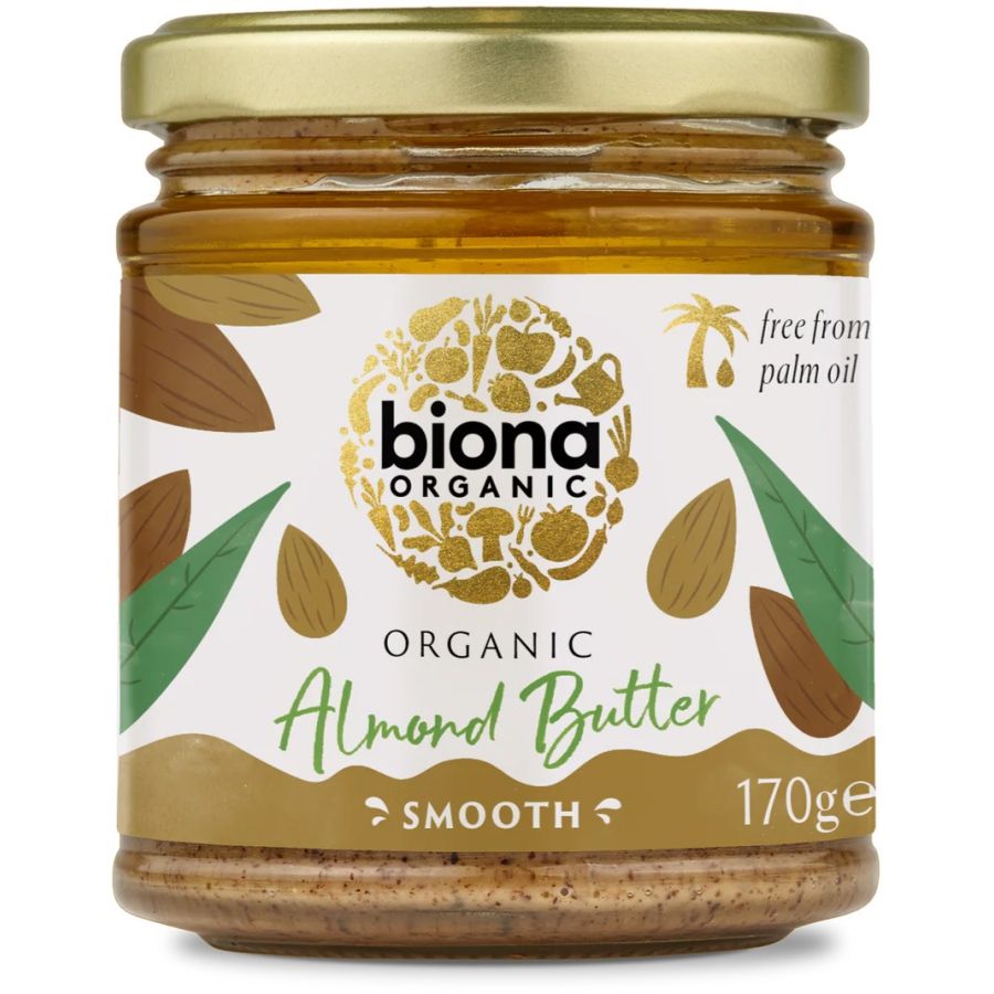 Biona Almond Butter Smooth mandelsmör 170 g