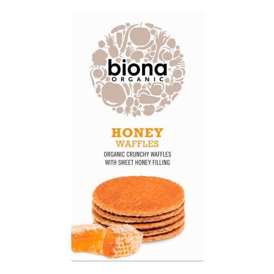 Biona Organic Honey Wafflles 175 g