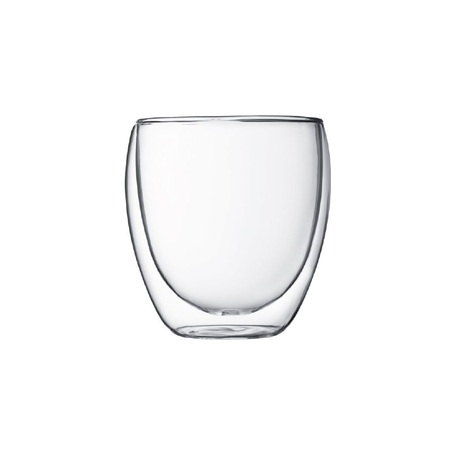 Bodum Pavina dubbelväggade glas 250 ml, 2 st.