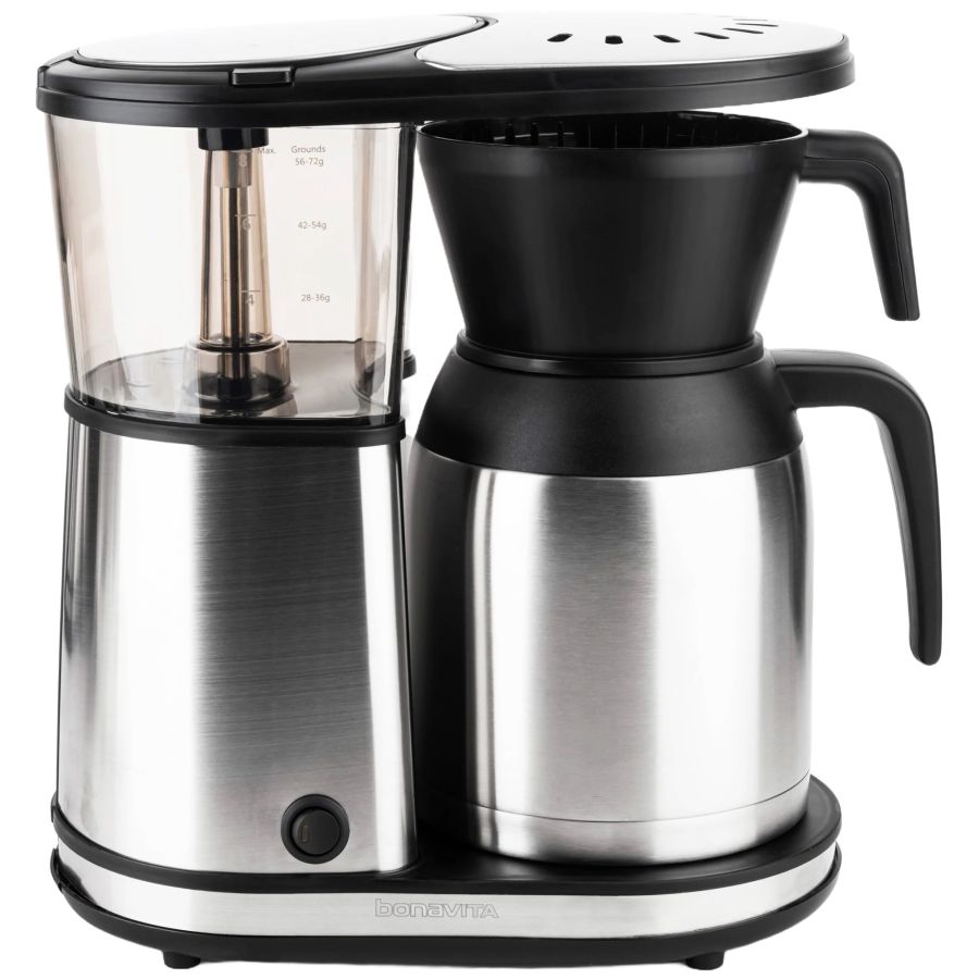 Bonavita BV1900TS One Touch 8 koppars kaffebryggare med termoskanna