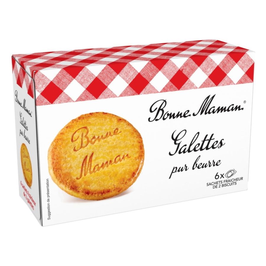 Bonne Maman Galette French Butter Cookies 170 g