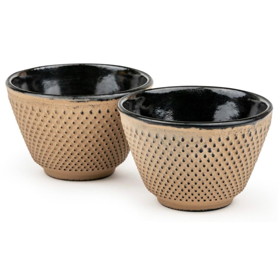 Bredemeijer Xilin tekoppar i gjutjärn 100 ml, 2 st, kamel