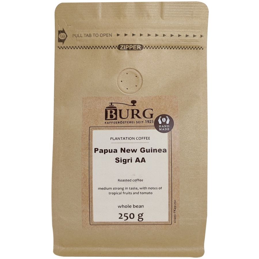 Burg Papua New-Guinea Sigri 250 g Coffee Beans