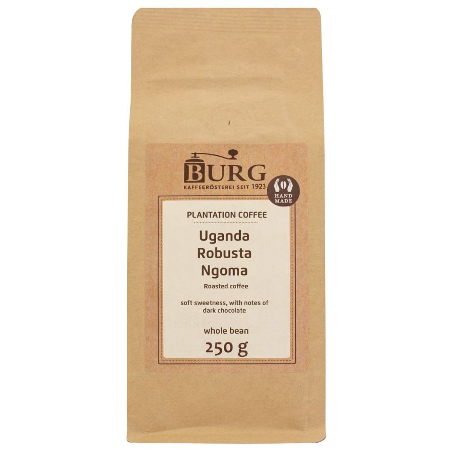 Burg Uganda Robusta Ngoma 250 g kaffebönor