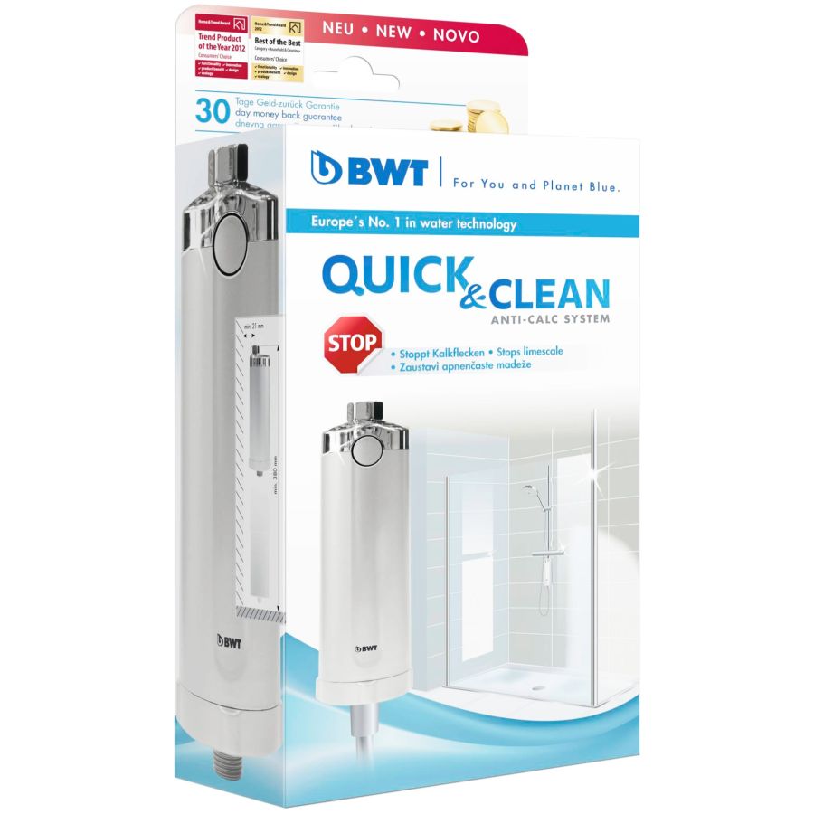 BWT Quick & Clean Anti-Calc Filter System duschfiltersystem