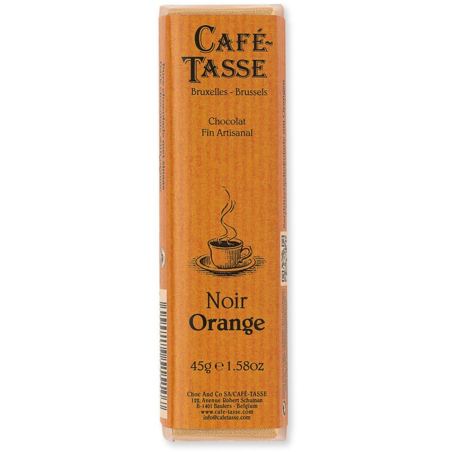 Café-Tasse mörk choklad & apelsin 45 g