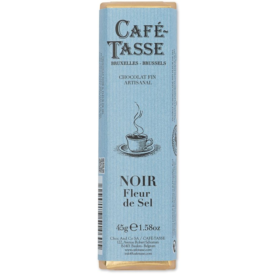 Café-Tasse mörk choklad & havssalt 45 g