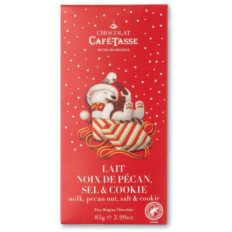 Café-Tasse Julchoklad pekannöt, salt & kex 85 g