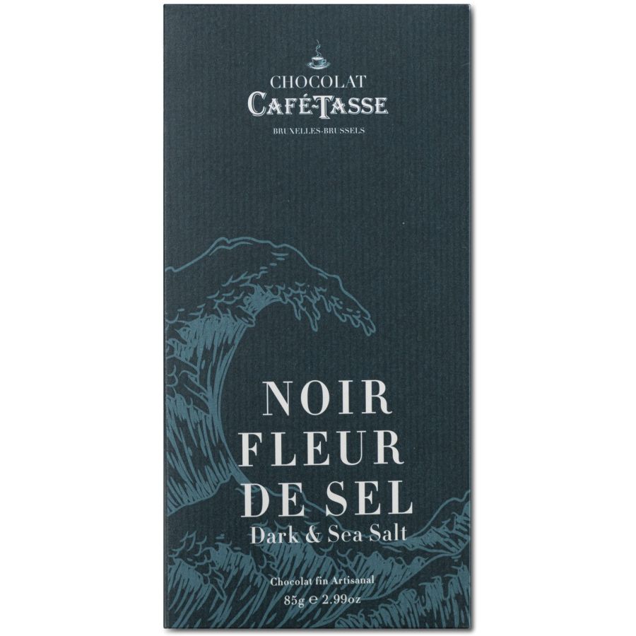 Café-Tasse mörk choklad & havssalt 85 g