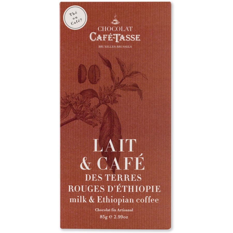 Café-Tasse mjölkchoklad & etiopiskt kaffe 85 g