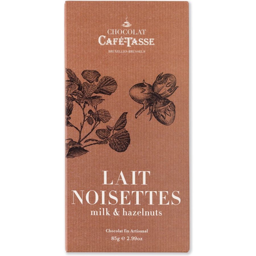 Café-Tasse mjölkchoklad & hasselnöt 85 g