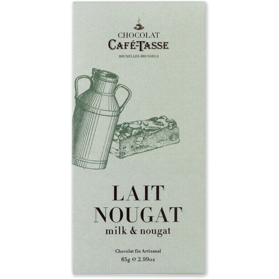 Café-Tasse mjölkchoklad & nougat 85 g